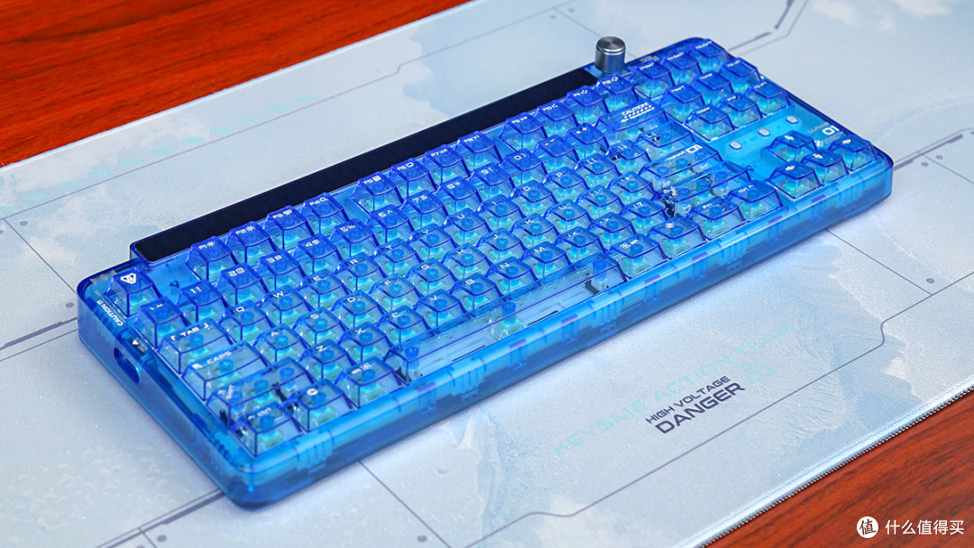KeysMe Lunar 01三模无线机械键盘评测:炫酷潮玩
