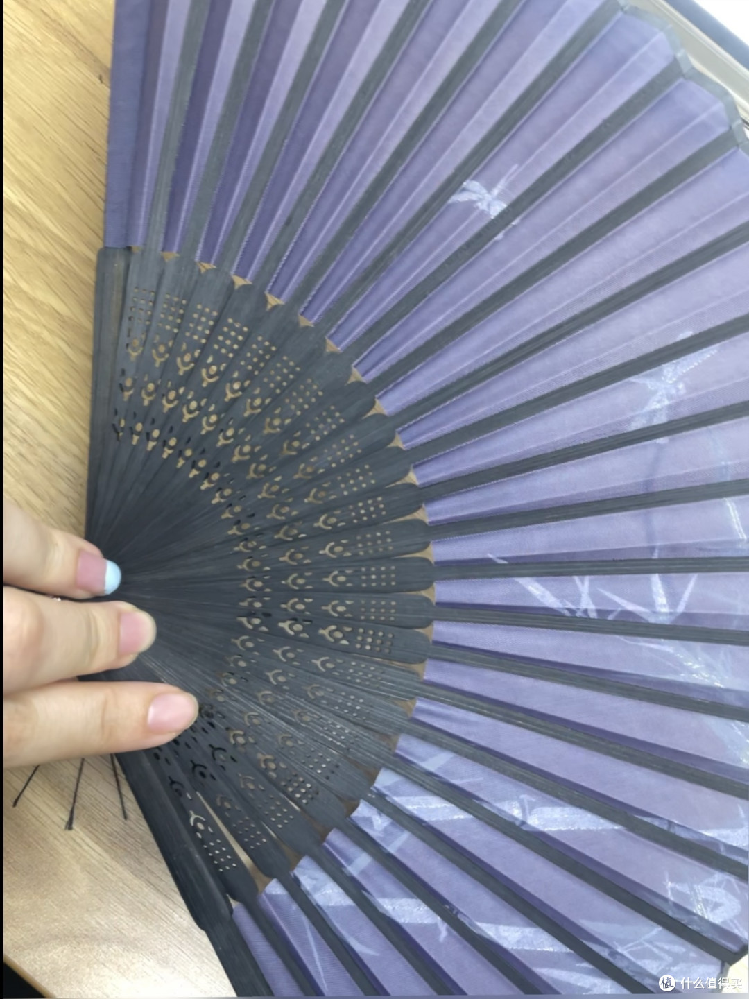 纯手工制作竹制单面折扇,性价比真的不要太高