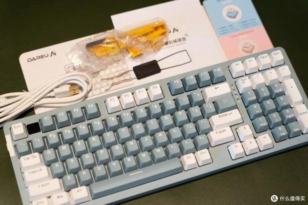 双十一键盘推荐!轻便、时尚,达尔优A98三模机械键盘体验分享
