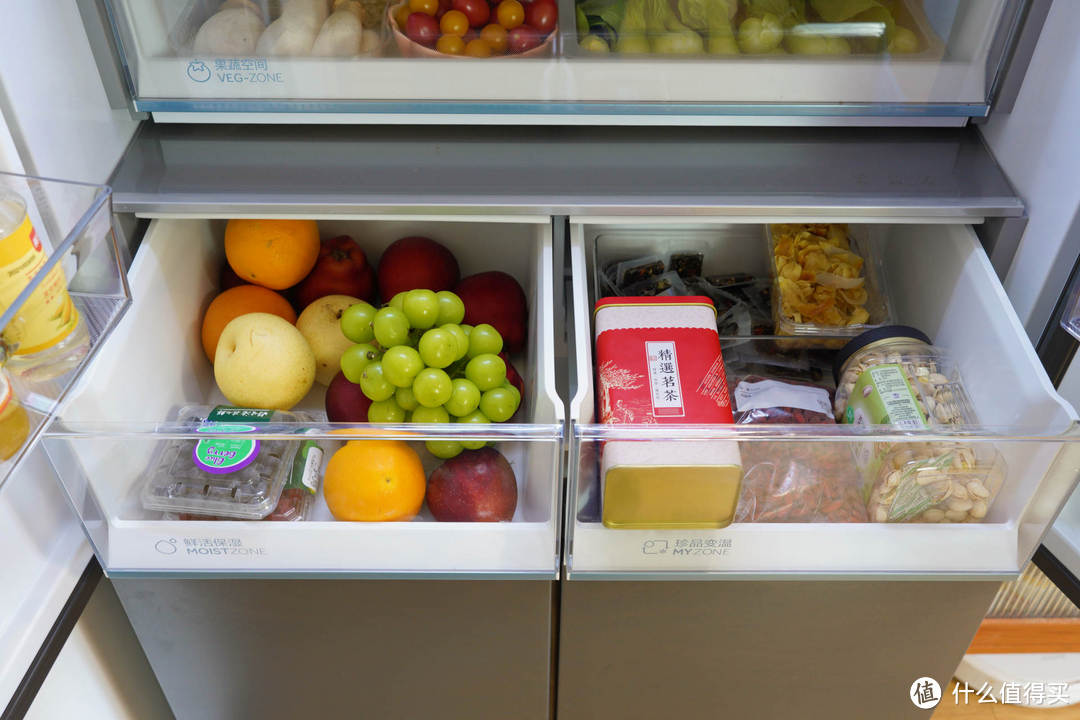 小户型也能尽情囤货，让蔬菜超长待机！我的海尔513全空间保鲜冰箱