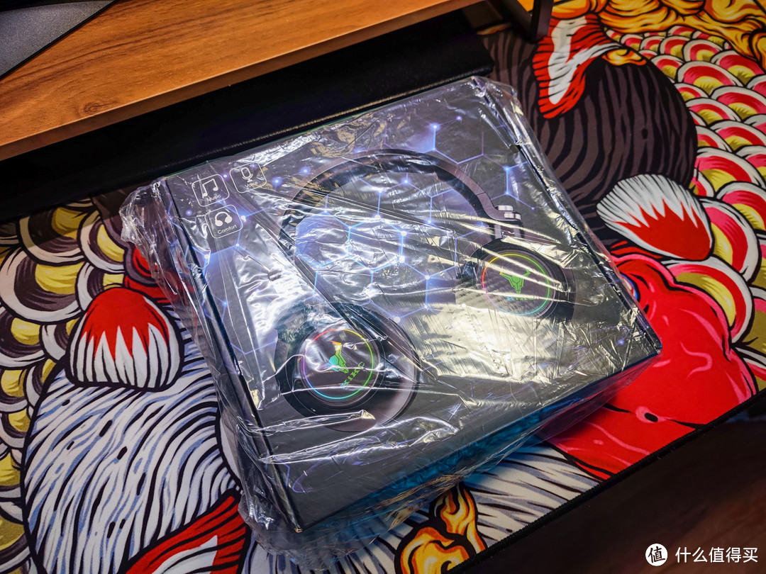 洋垃圾才是心头好:35块上车圈铁单元RGB游戏耳麦,拆箱晒单验票