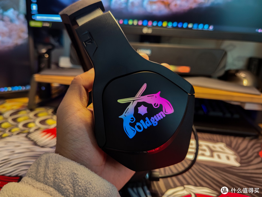 洋垃圾彩盒rgb圈铁游戏耳麦晒个单:翻车or真香大家来分辨_头戴式耳机