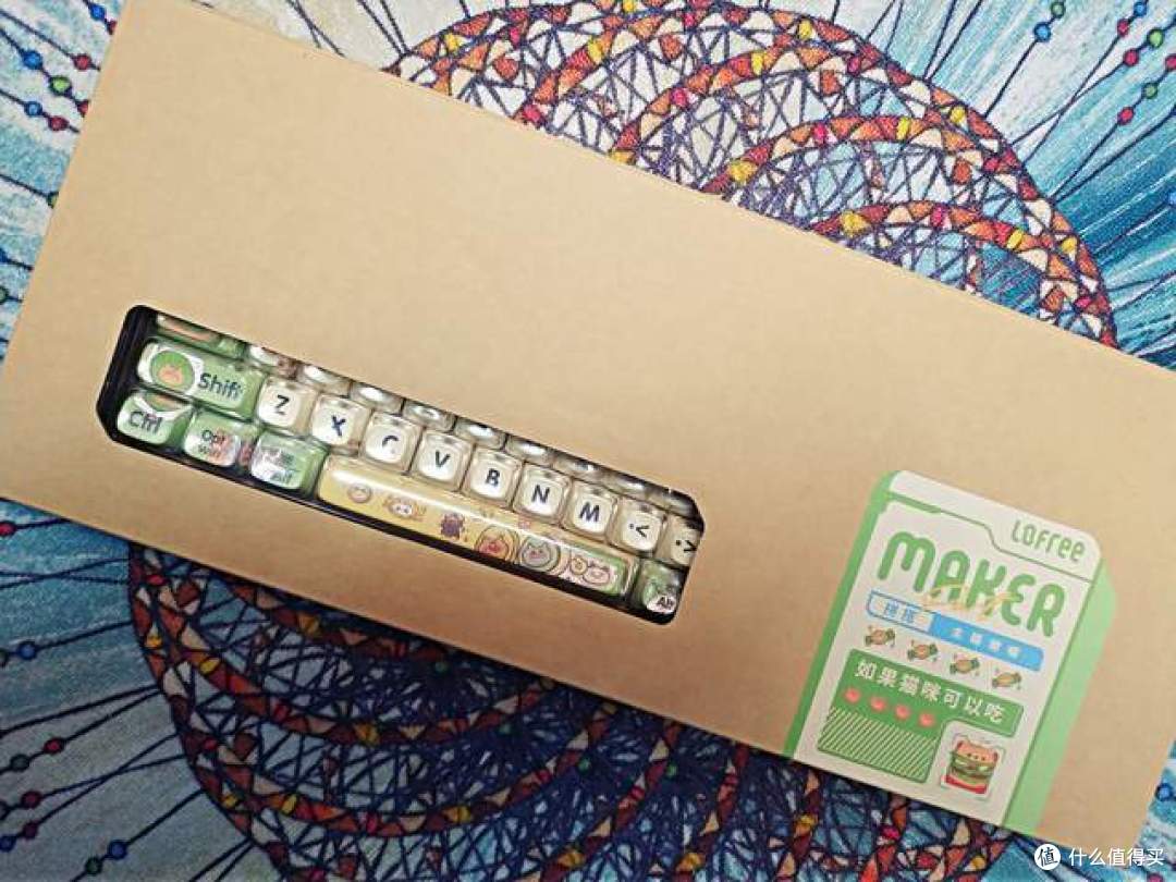 情趣满满还耐用耐油:Lofree洛斐小翘主题键帽