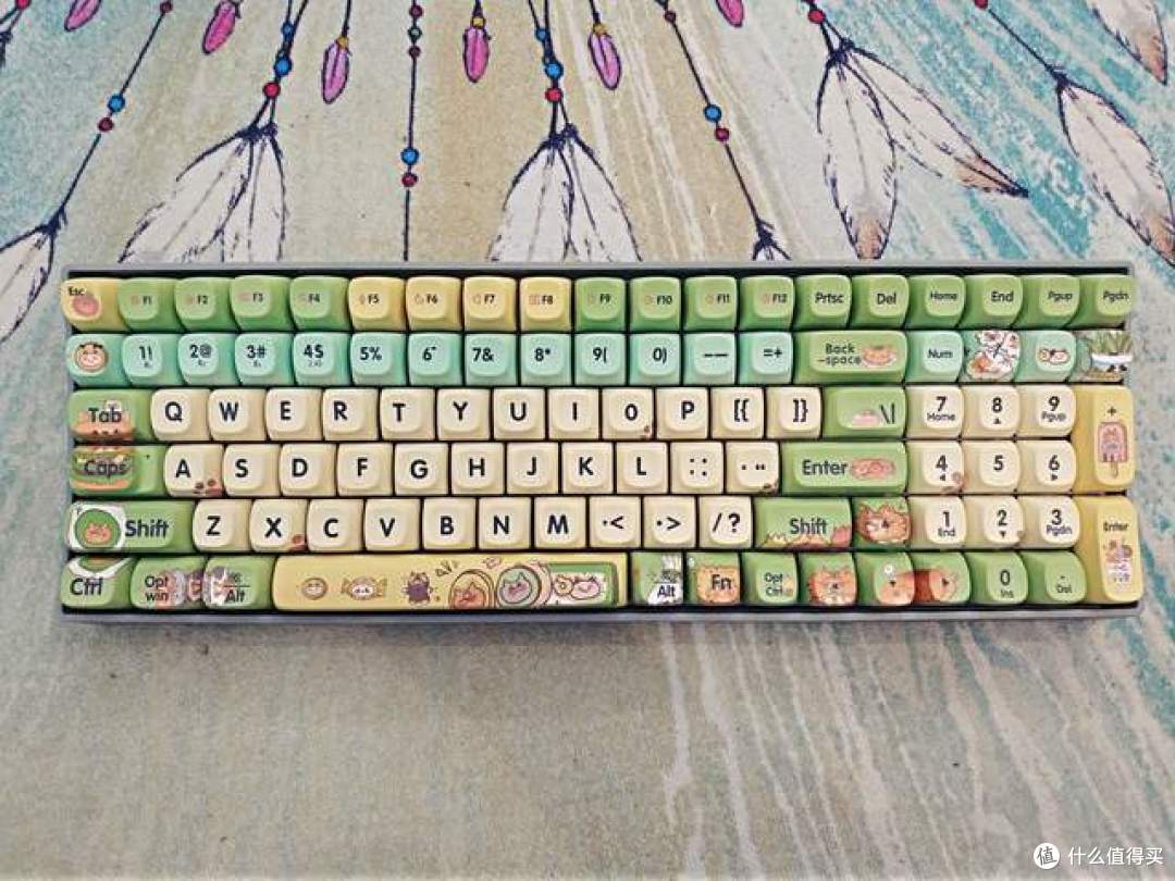 情趣满满还耐用耐油:Lofree洛斐小翘主题键帽