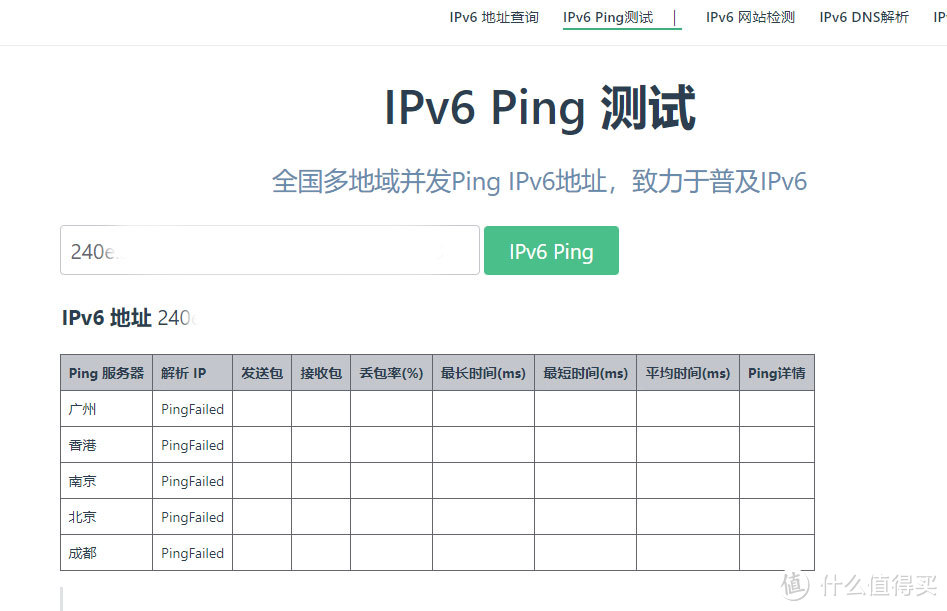 ping不通自己的IPV6地址，有防火墙