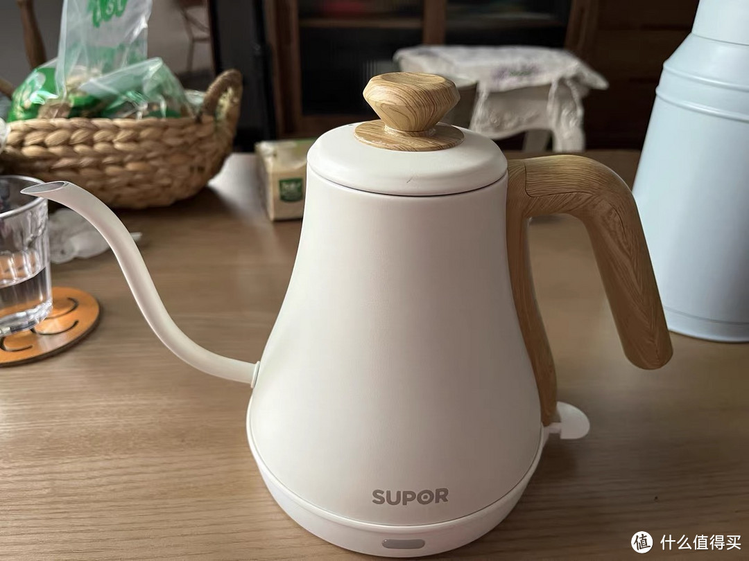 苏泊尔电热水壶家用不锈钢烧水茶艺壶
