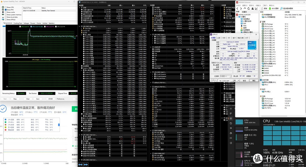 13600K+华擎Z790 PG-ITX+索泰3060月白显卡+分形工艺Meshify2 nano机箱装机