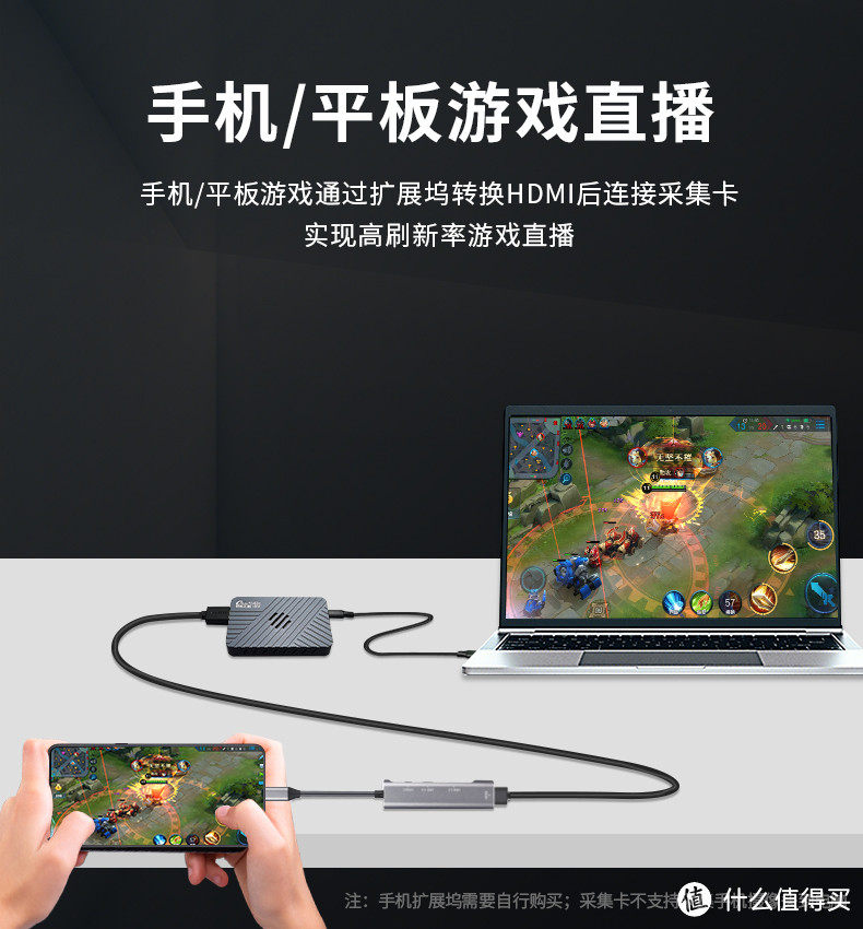 开箱 | 创视之星 HDMI690新款采集卡，支持高画质高帧率环出，高性价比，手游主播UP主搞基必备！