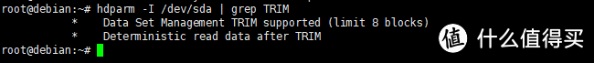 显示TRIM supported