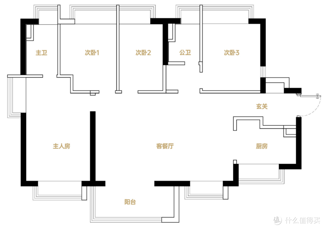 看了她105㎡，才知道什么叫氛围感，一进门仿佛世界都安静了