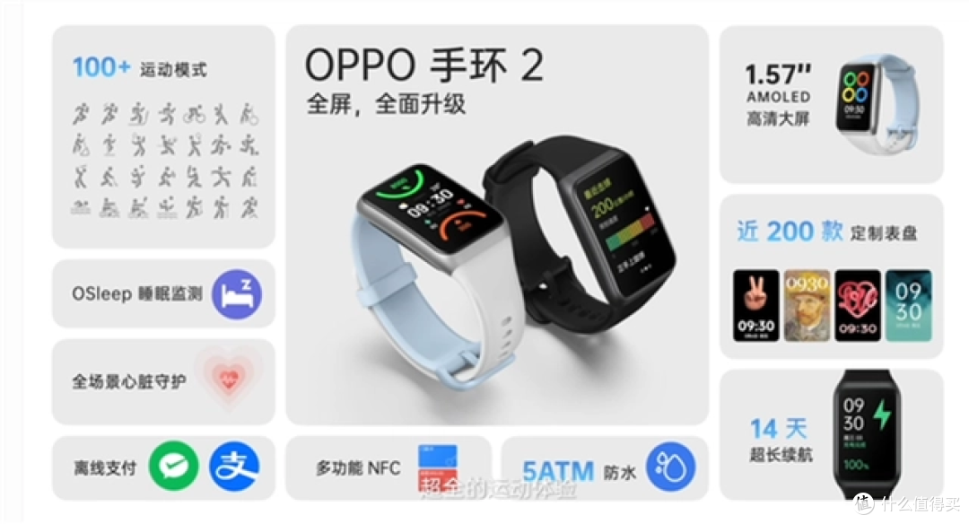 双11该换新表了!2000元以内盘点OPPO三款值得买的穿戴设备