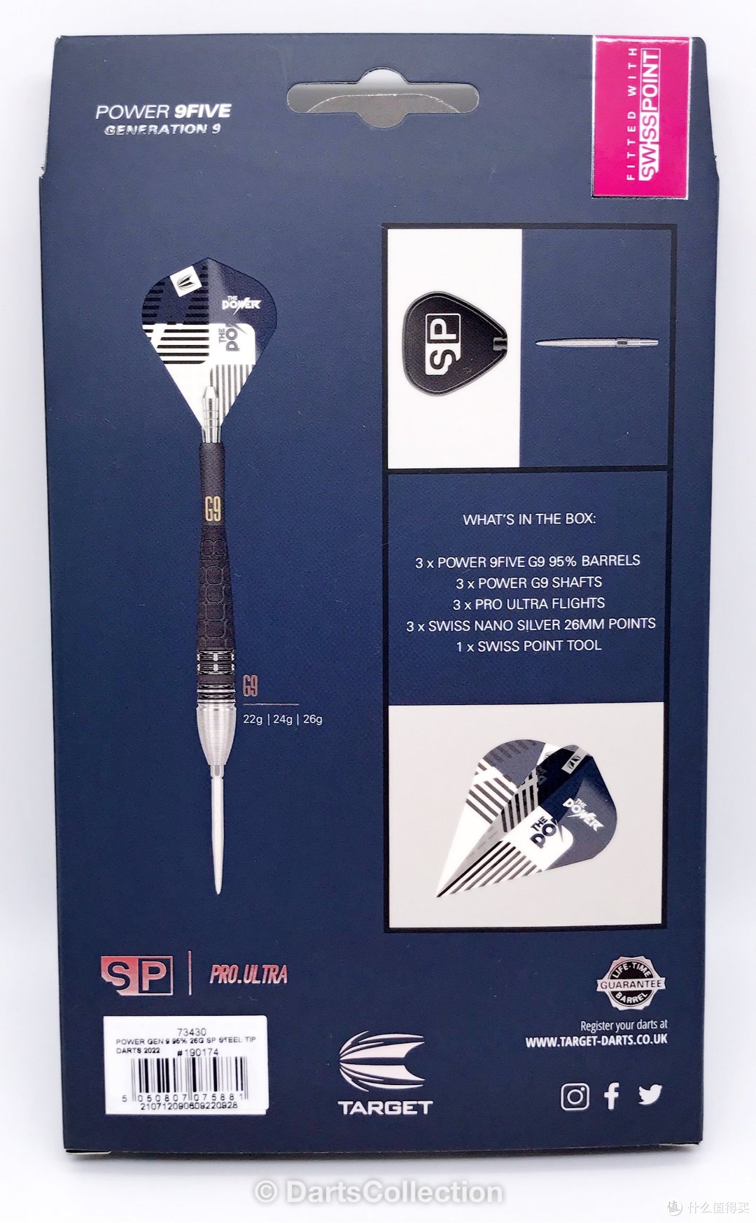 飞镖收藏第78期—Target Phil Taylor Power 9Five Gen 9 SP