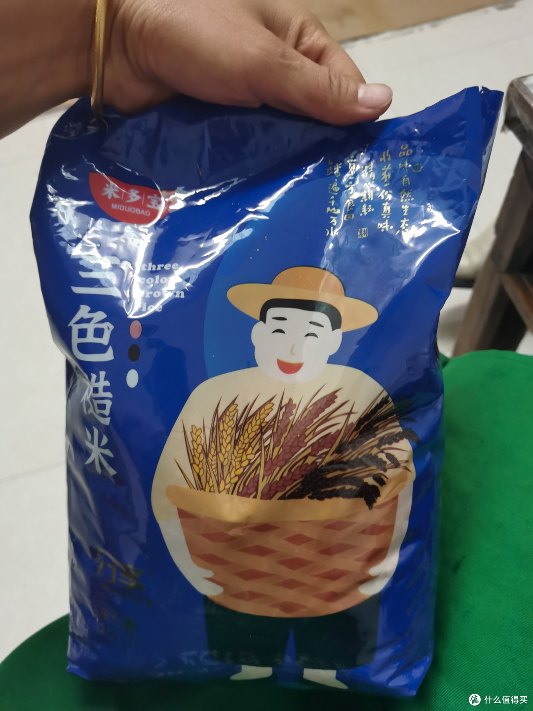 这款简陋包装的三色糙米口感挺好