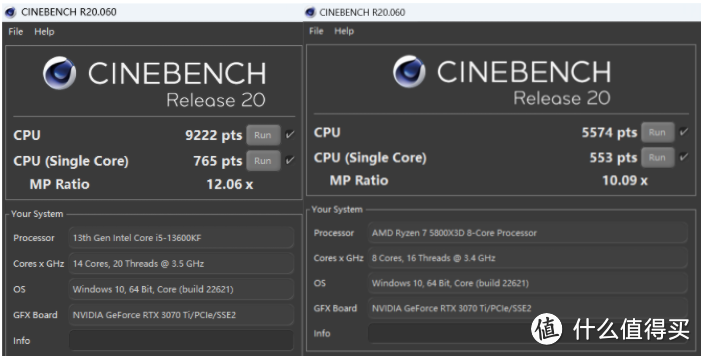 13600KF和5800X3D怎么选？实测对比