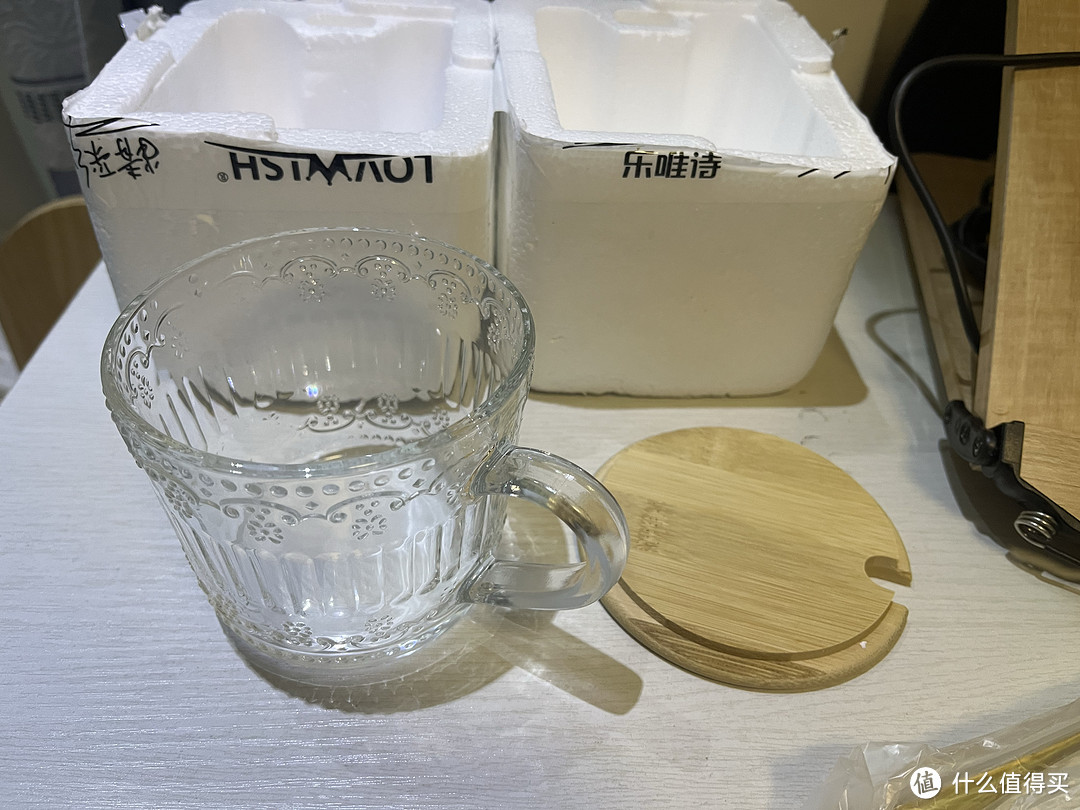 白嫖乐唯诗浮雕复古早餐杯