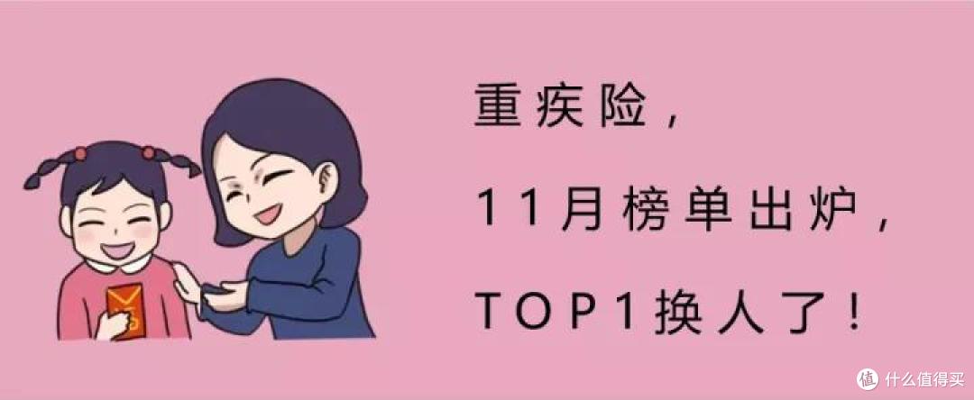 重疾险,11月榜单出炉,TOP1换人了!