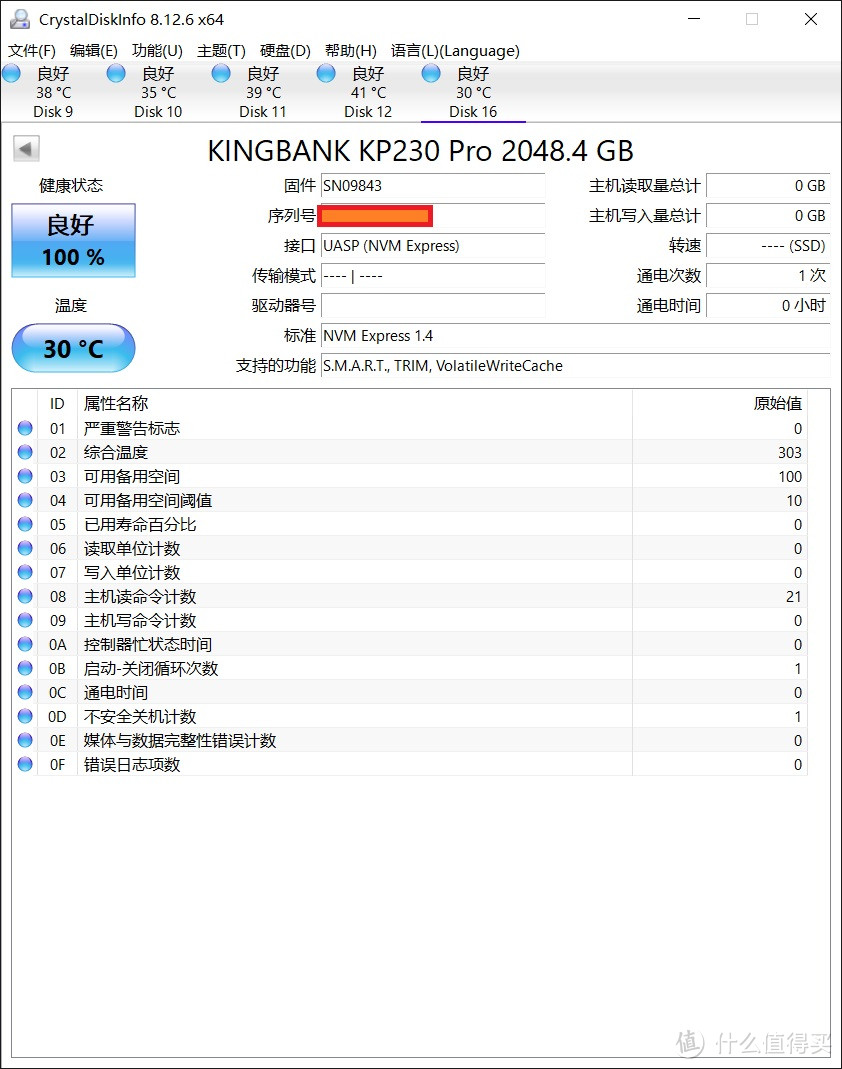 金百达KP230pro2T，快躺进我的盒里来！