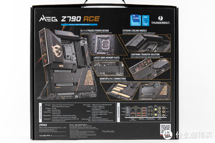 英特尔十三代高端座驾——微星MEG Z790 ACE 战神主板开箱简析