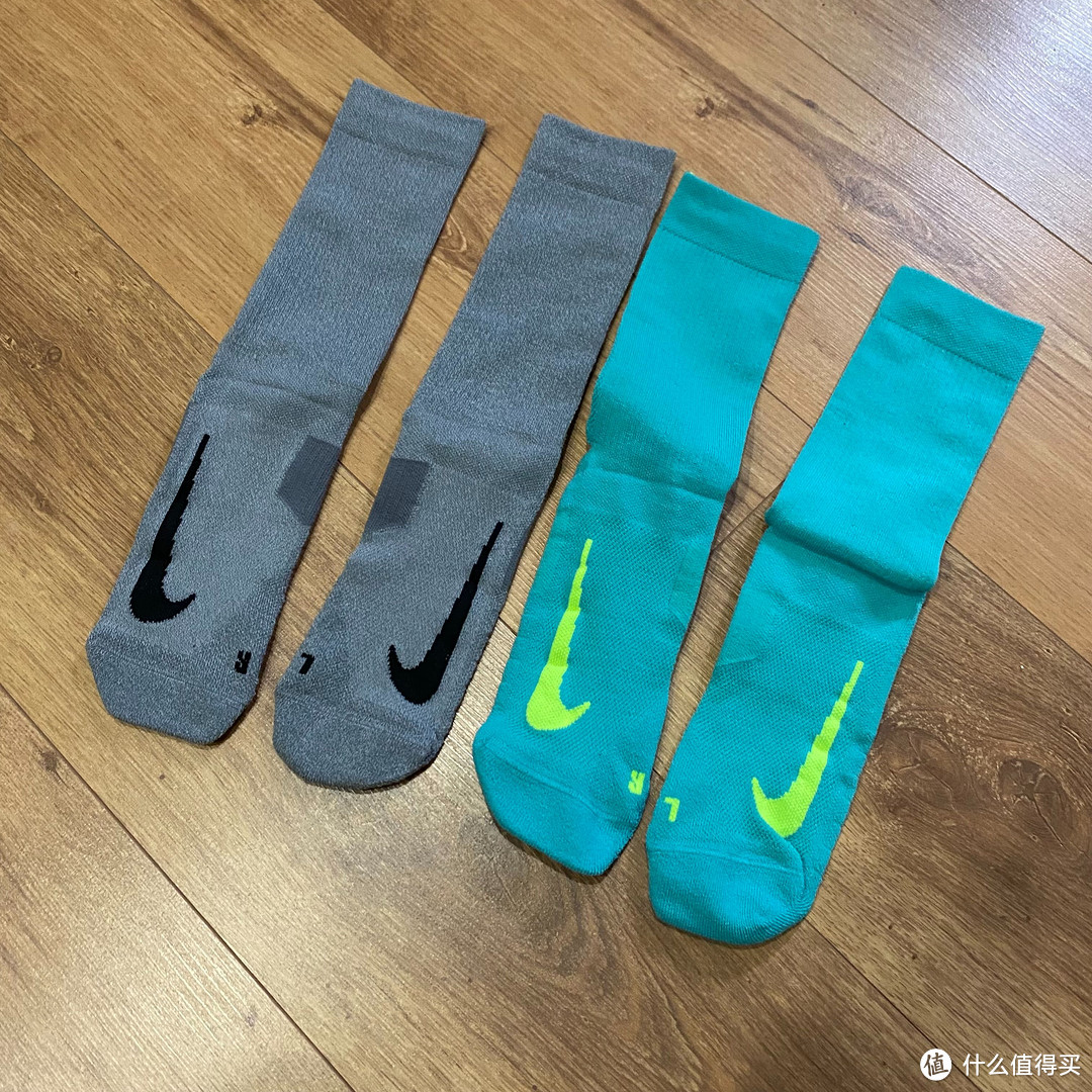 消耗品需常换新，39元两双Nike跑步袜