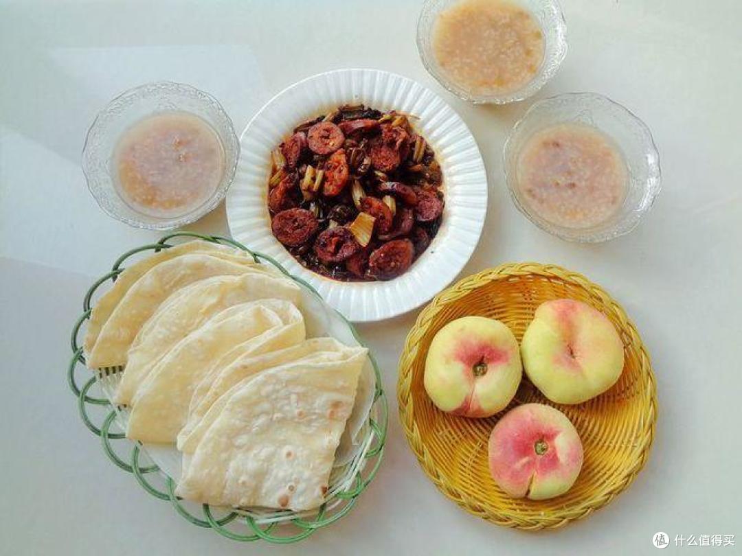 15天早餐,面食配流食炒菜,家常味就是好,好吃不浪费