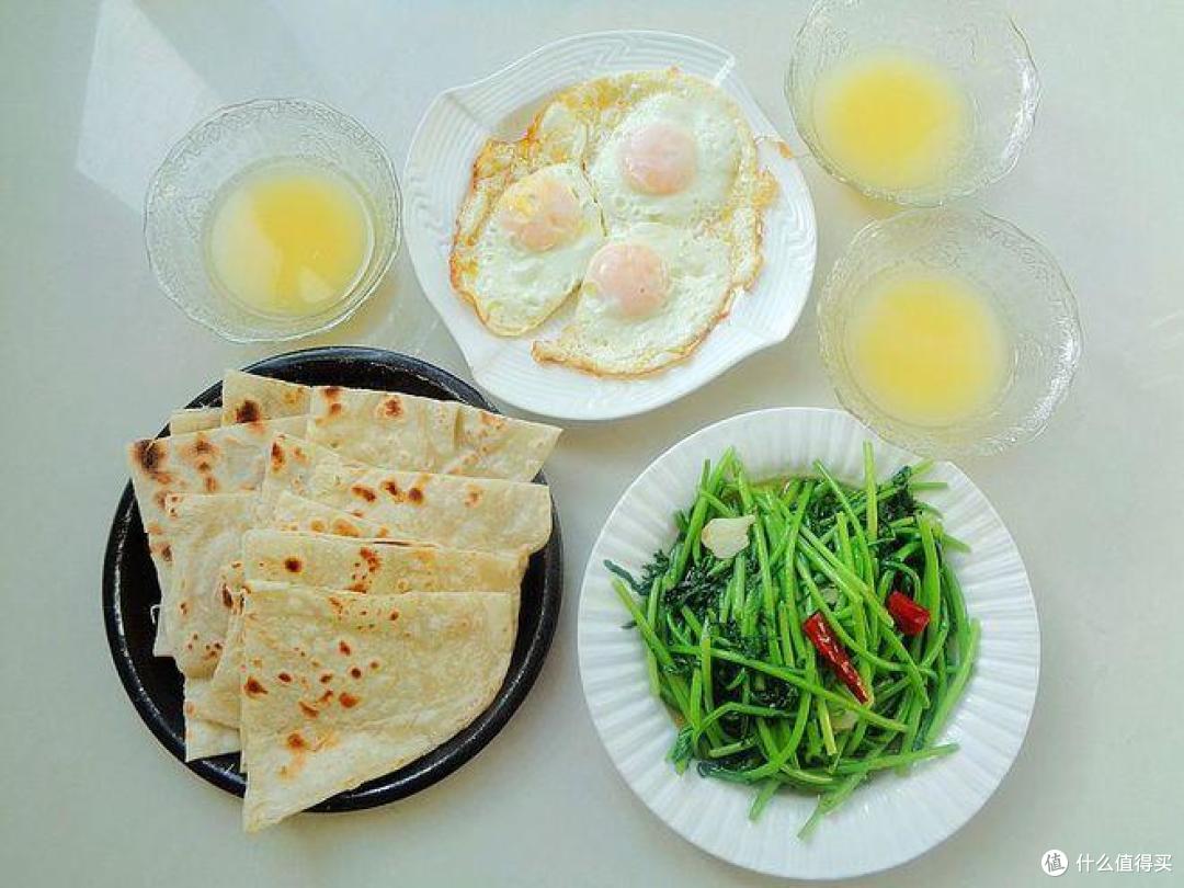 15天早餐,面食配流食炒菜,家常味就是好,好吃不浪费