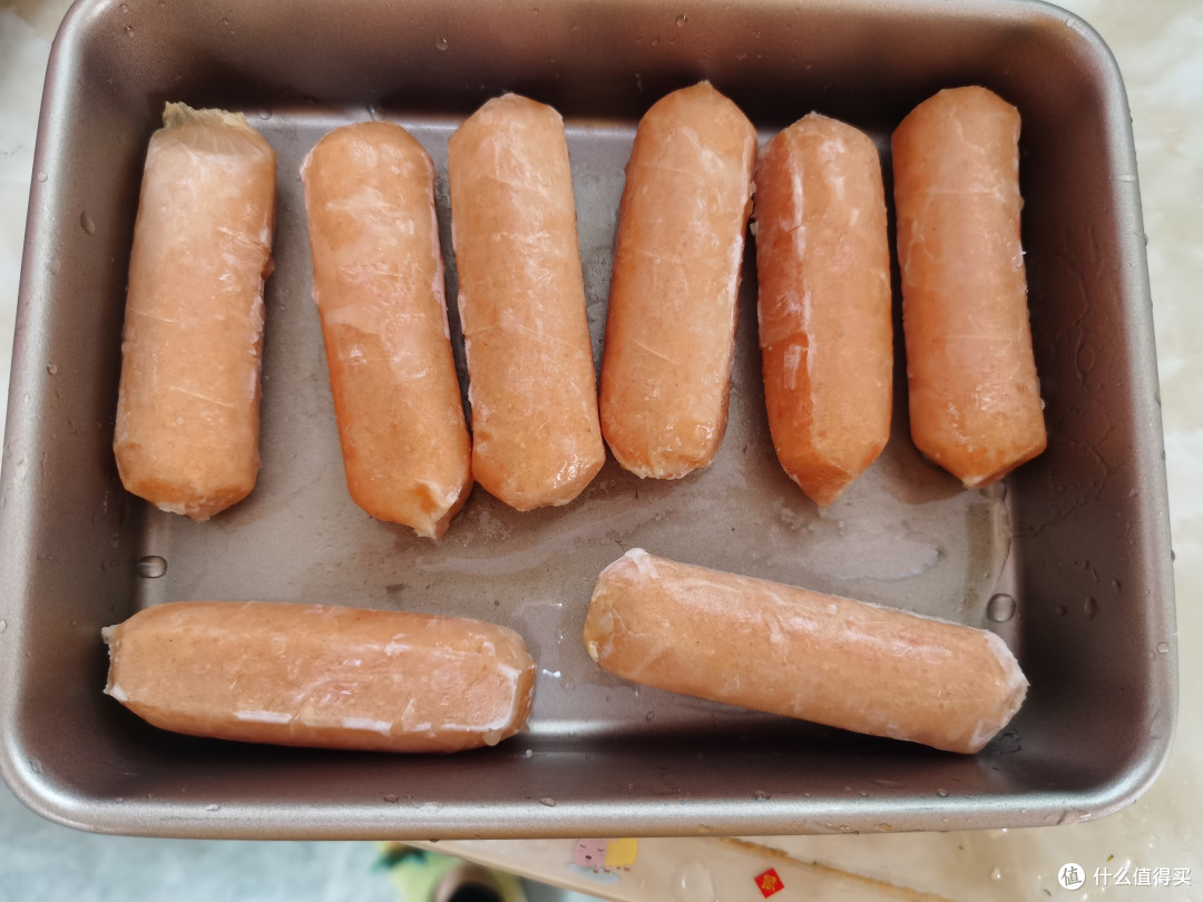 试吃了上次买的肉肠还挺好吃