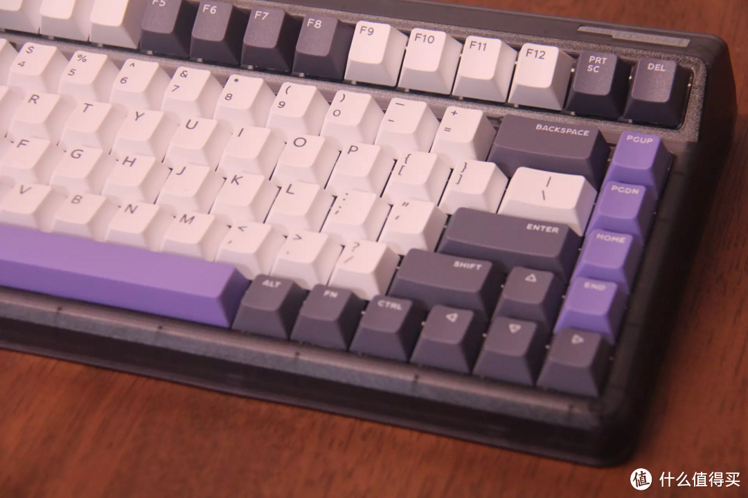 优雅的紫色，IQUNIX OG80薄藤三模机械键盘