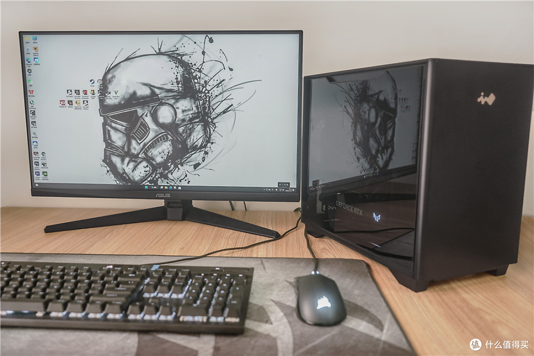 迎广A3机箱+13600K+ROG B660-G+TUF-RTX3070装机