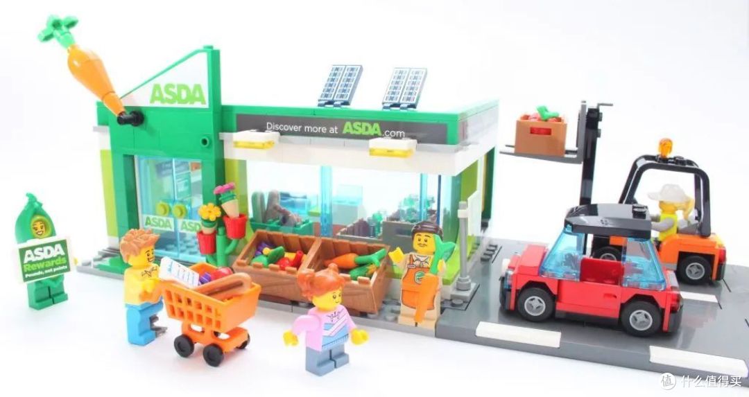 ASDA杂货店？看看和乐高城市系列60347兴隆杂货店有哪些不同