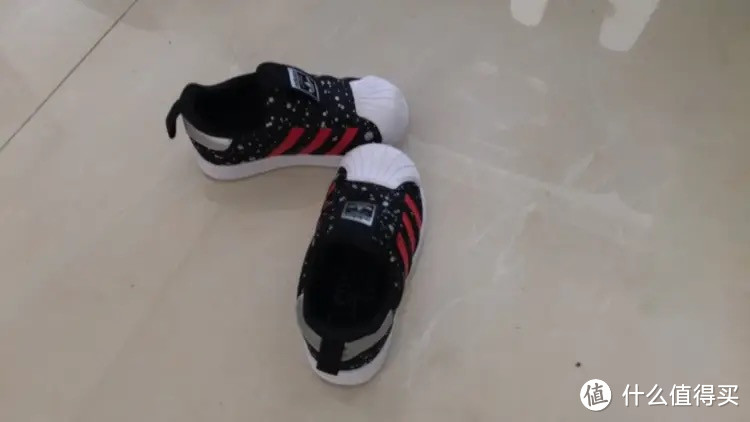 adidas阿迪达斯秋冬季SUPERSTAR三叶草男婴童一脚蹬贝壳头 休闲鞋儿童运动鞋FV3435黑色23.5码/135mm/6-k