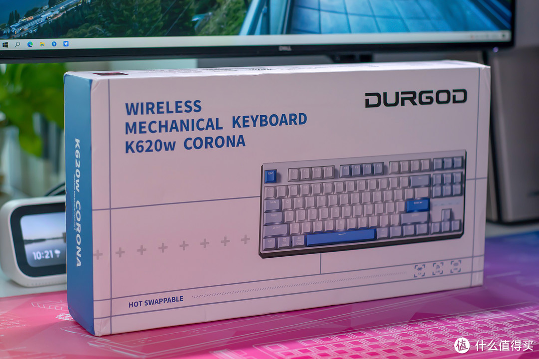 配置全面，续航持久，杜伽K620w白光版机械键盘体验