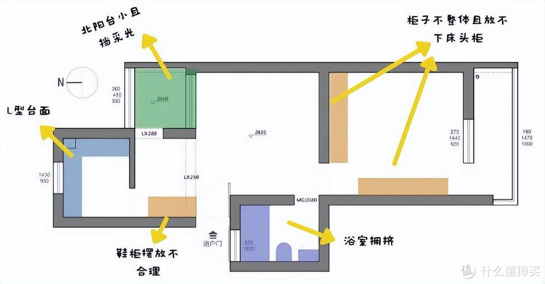 这才叫神仙改造！沪漂买下50㎡老破小，装修前后差别超大