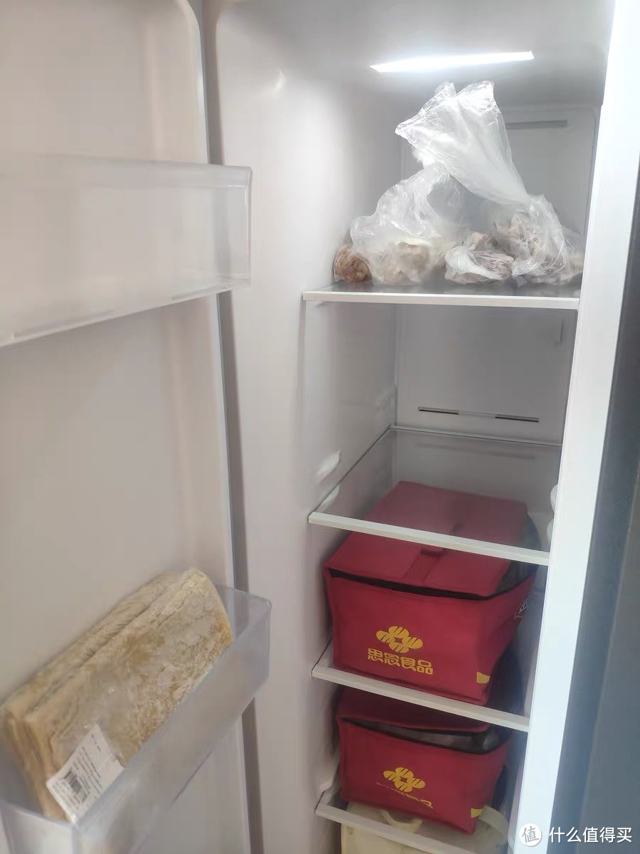 ￼￼米家小米出品对开门大容量家用冰箱