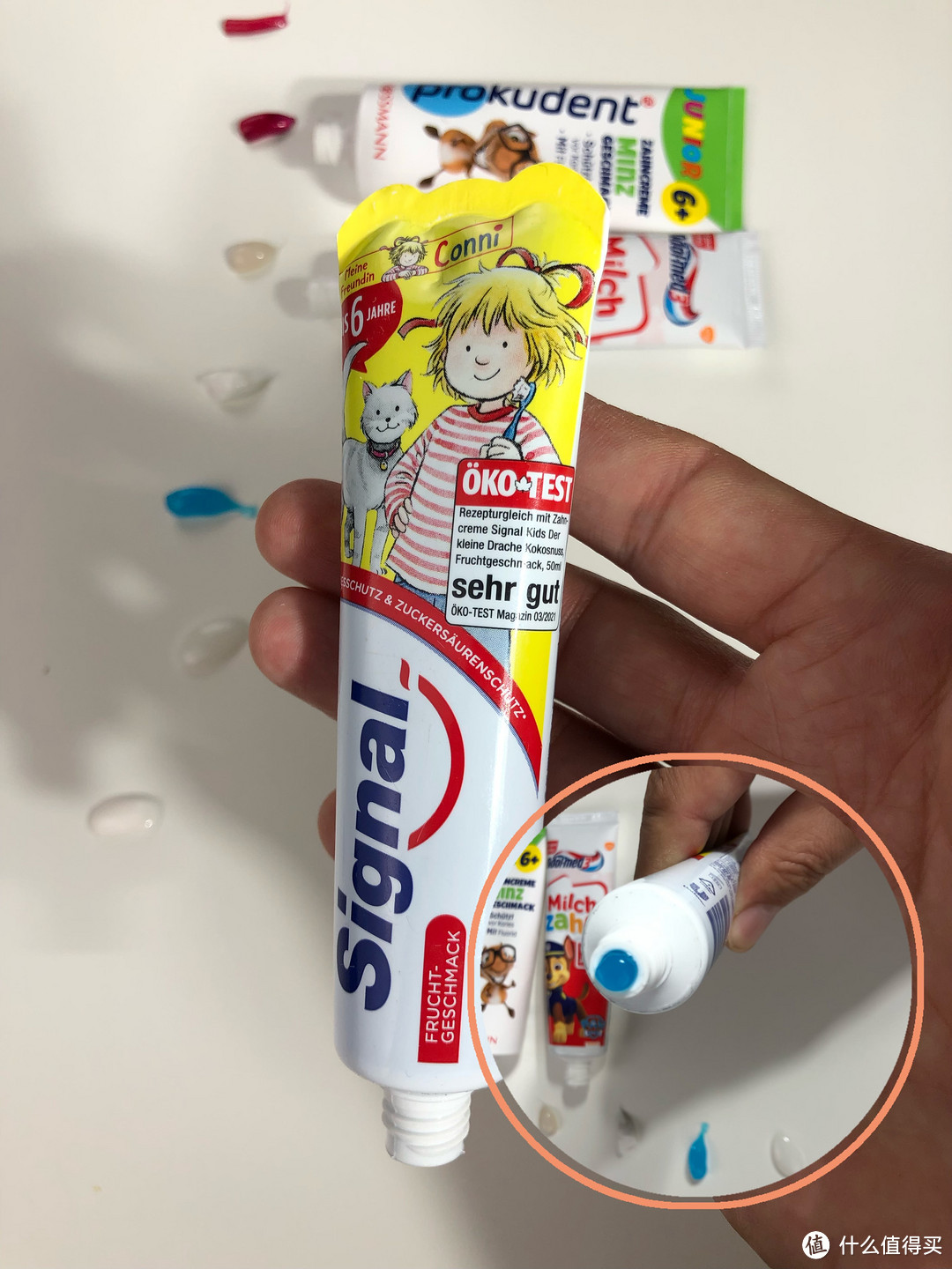 洁诺0-6岁儿童牙膏