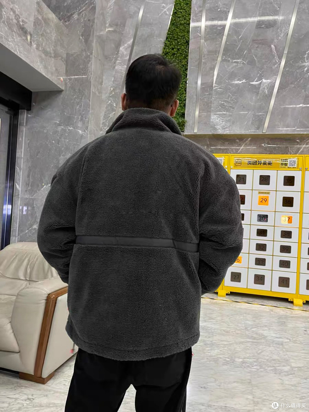 回力棉服男款2022新款宽松版加绒加厚防寒保暖冬季羊羔绒外套男装