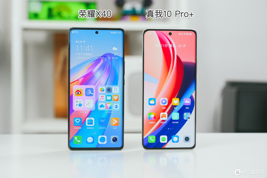 千元高颜值曲面屏手机的王者对决：真我10 Pro+ VS 荣耀X40对比体验