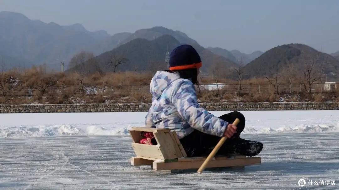 跟孩子一起做了个冰车,圆了童年的梦