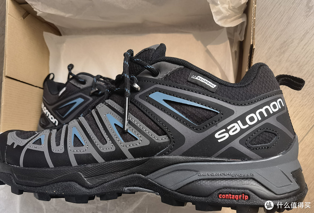 Salomon 萨洛蒙 男式 X Ultra Pioneer CLIMASALOMON™ 防水徒步鞋