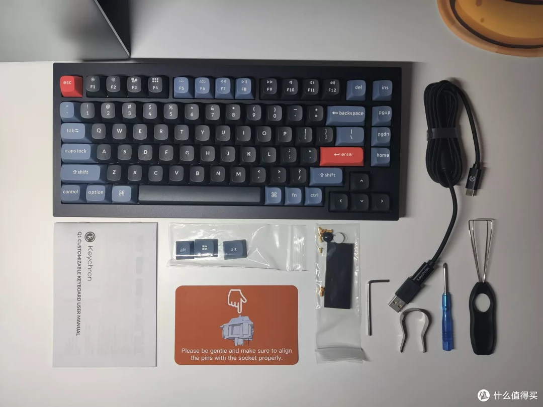 机械键盘发烧友的福音,比板砖还重的Keychron入门级客制化键盘评测