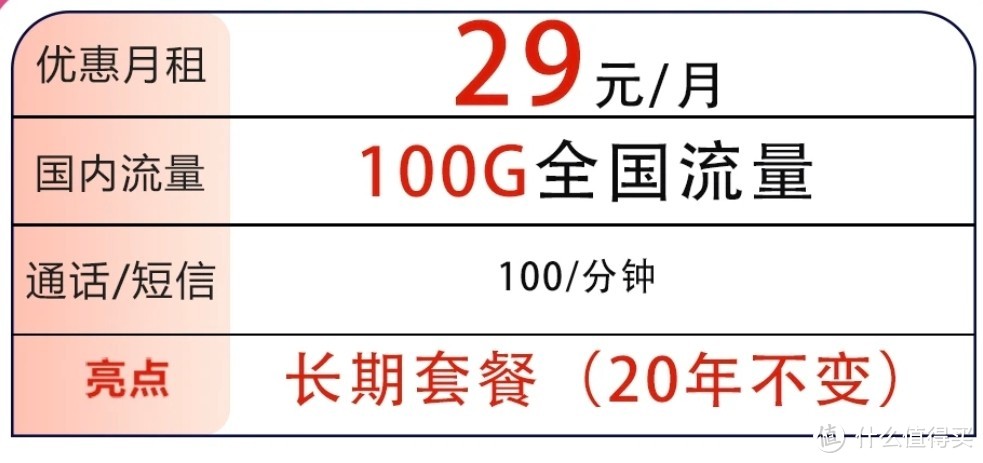 中国电信暖心了，29元月租+100G流量+100分钟，上网和通话均无忧