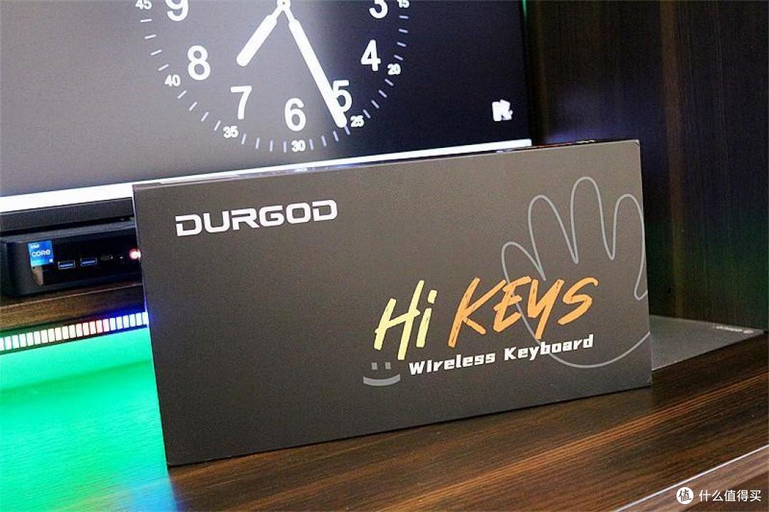 真美翻了,主打年轻潮范!杜伽Hi Keys三模机械键盘评测