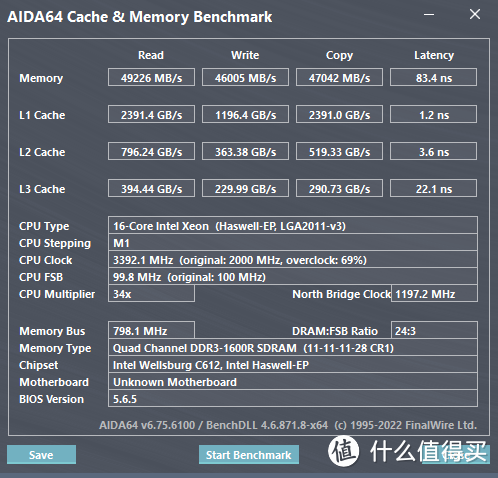 华南x99 ad3 v1主板测试e5 2698b v3