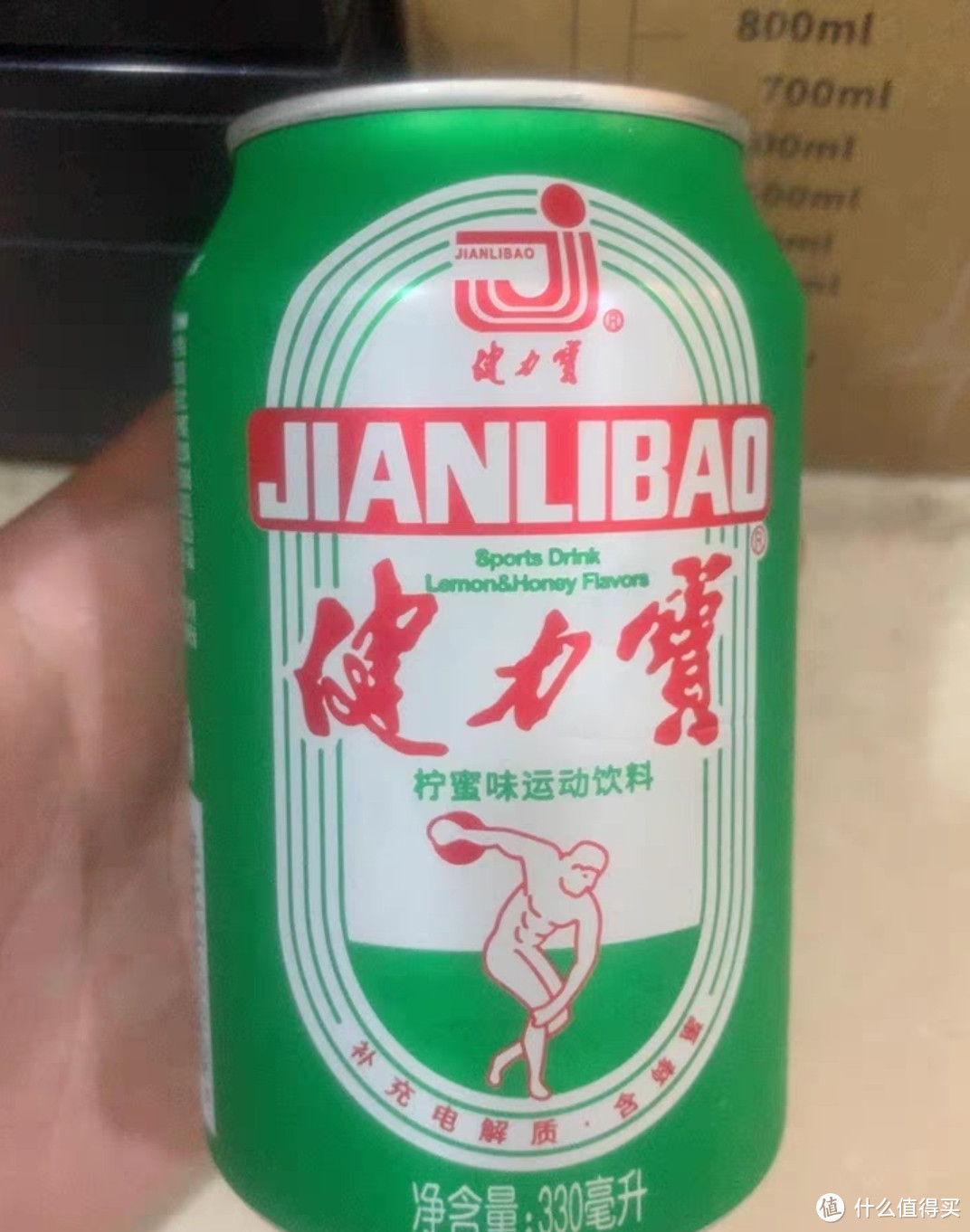 健力宝经典罐柠蜜味运动碳酸饮料