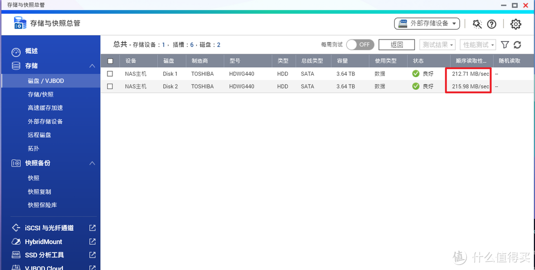 NAS新人快速上手指南【威联通TS-464C+东芝N300体验】