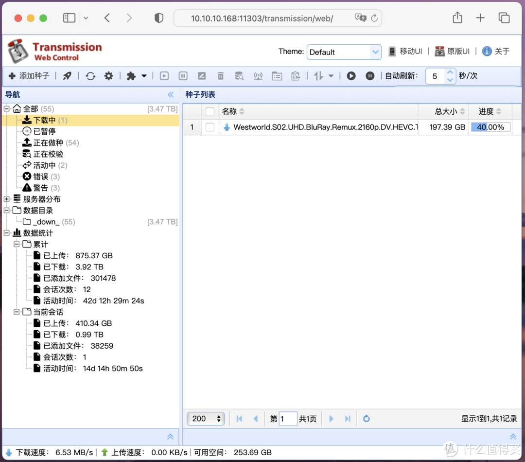 用NAS打造一台超强多功能下载机，附教程、细节分享，还是宅在家看片吧