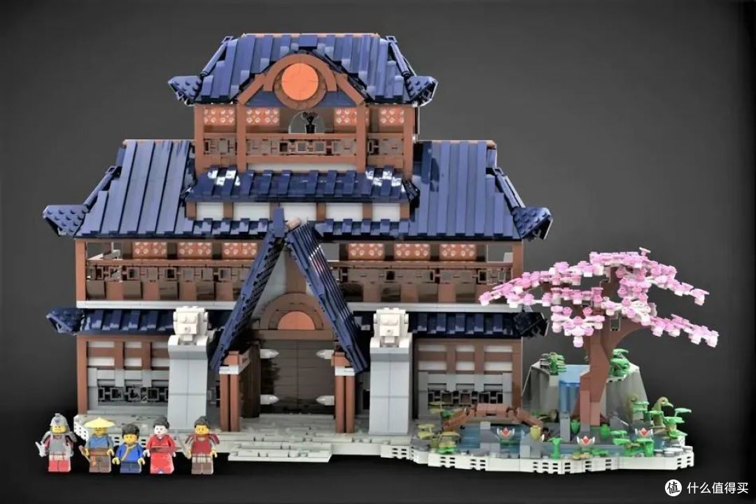 又见日式建筑~乐高IDEAS作品《日本城堡》获得万票支持