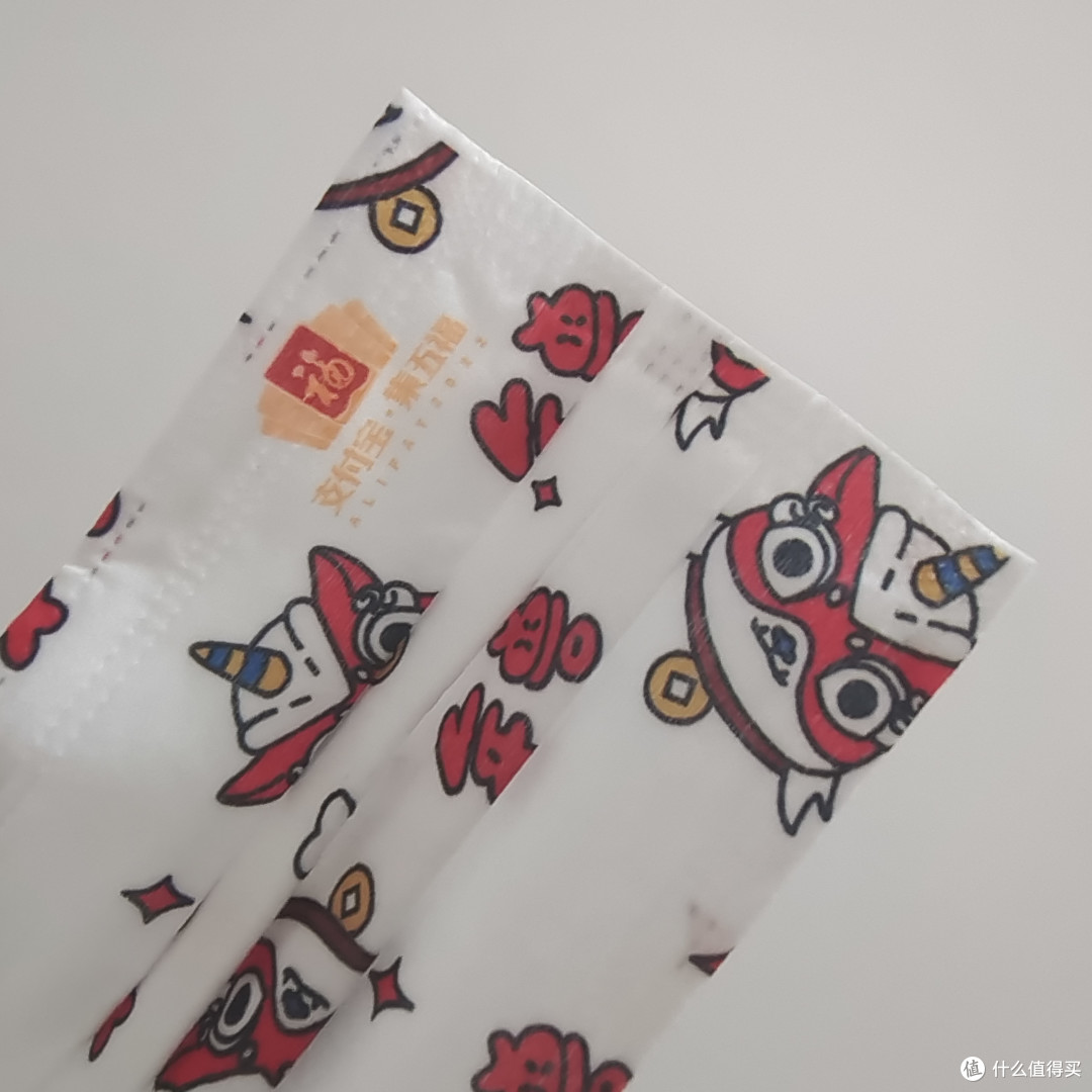 超级美满寓意的年兽口罩,小朋友太喜欢了!