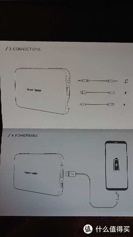 便携的哈曼卡顿Esquire mini2小音箱+充电宝