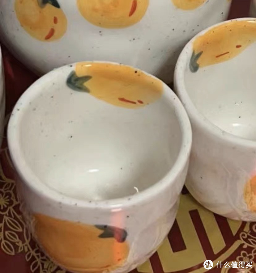 日式茶壶柿柿如意茶具套装家用陶瓷壶