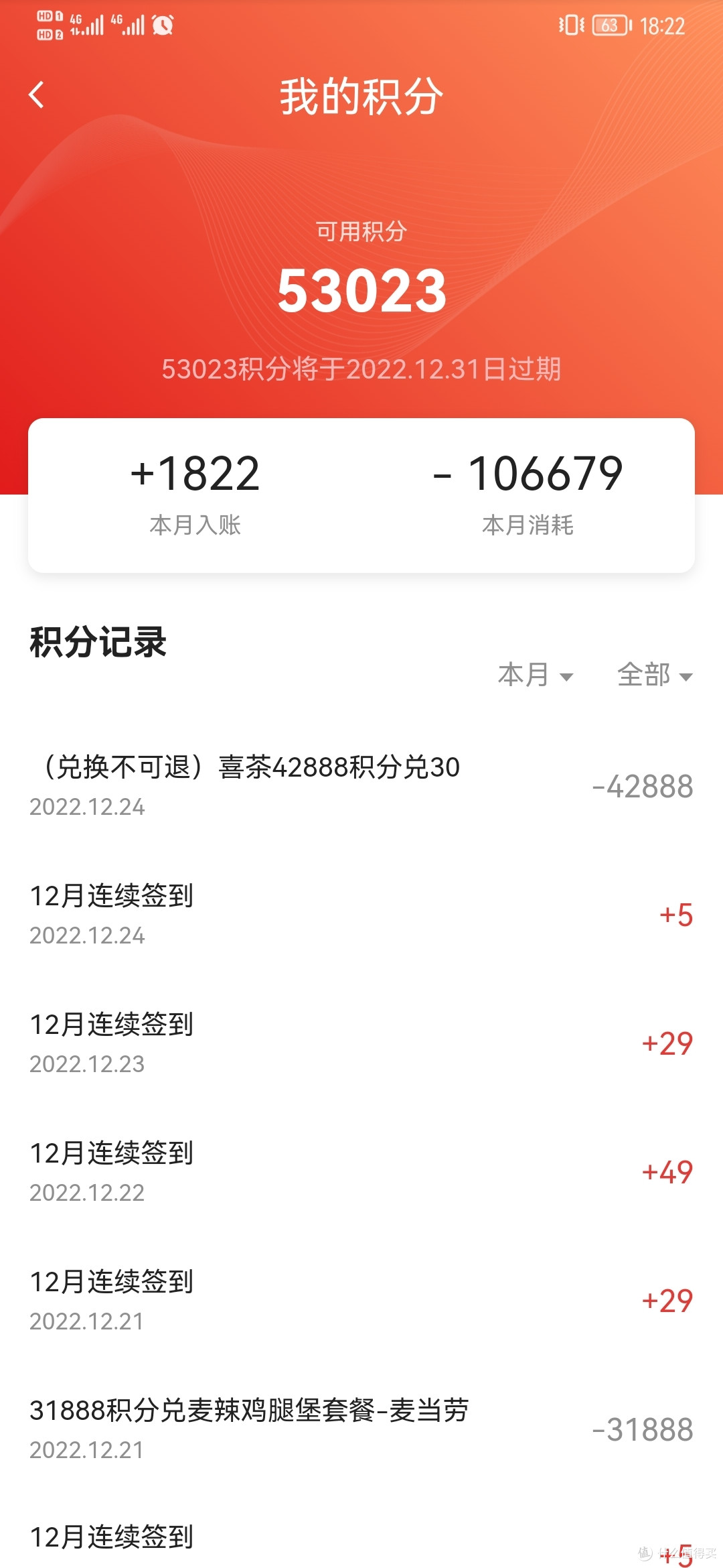 年底信用卡积分要过期了,抓紧时间用了别浪费